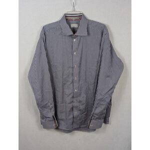 Eton Contemporary Flip Cuff Button Up Shirt Men's Size 44 - 17 1/2